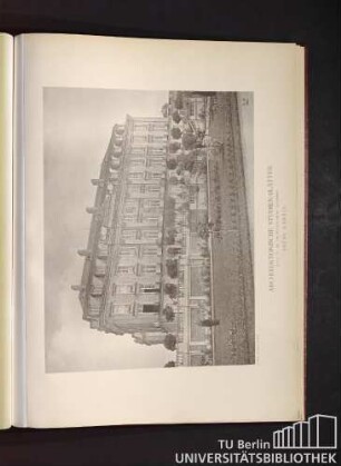 Serie I. No. 144. Das Königliche Schloss. Gartenfacade. Brühl a./Rhein.