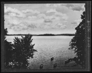Spring Park Bay from Porch of Hotel del Otero, Spring Park, Minn.