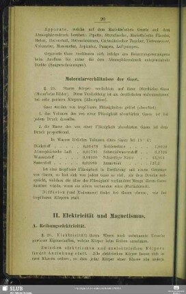 II. Elektricität und Magnetismus.