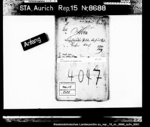 Der Sielwärter am Leysander Siel