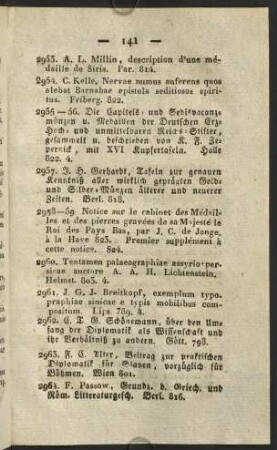 Libri de philologia graeca et romana.