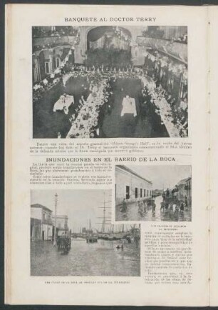 Inundaciones en el barrio de la Boca