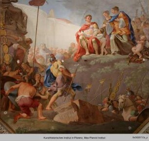 Kaiser Konstantin mit dem Edikt von Mailand und Triumph des Glaubens