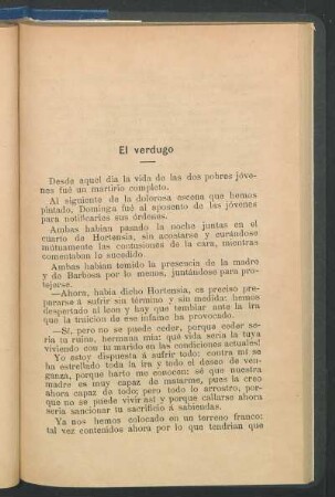 El verdugo