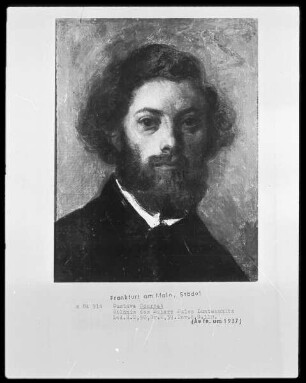 Bildnis des Malers Jules Lunteschütz (1822-1893)