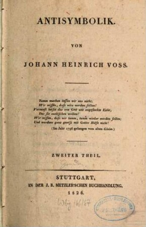 Antisymbolik, 2