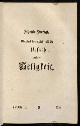 257-288, Zehnte Predigt.
