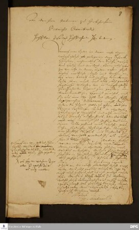 Brief von [August Hermann Francke] an [Daniel Lohse].