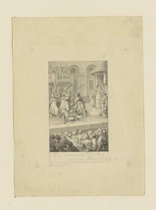 Illustration Nr. 7 zu Johann Friedrich Schinks "Abdera"