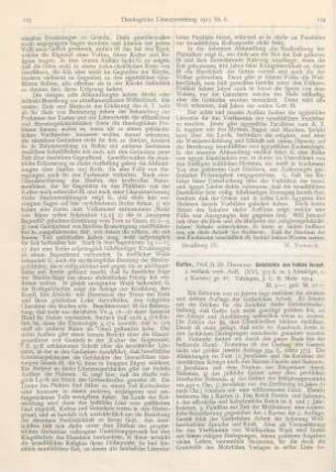 124-125 [Rezension] Guthe, Hermann, Geschichte des Volkes Israel. 3., vielfach verb. Aufl