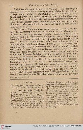 Literatur / [Notizen] / Kunstmarkt