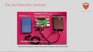 LikeToHear: Self-Adjustment of Open Source Mobile Hearing Aid Prototype: How you like to hear