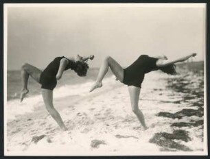 Bewegungsstudie am Strand