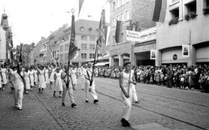 Freiburg: Festzug der Turner, Turnverein Offenburg