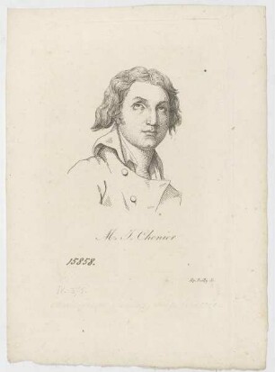 Bildnis des M. J. Chenier