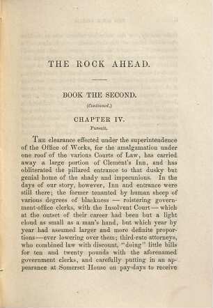 The rock ahead : a novel, 2