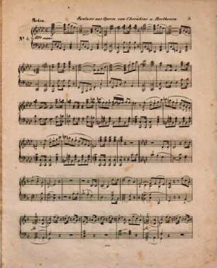 Fantasie über Thema's aus den Opern von Cherubini & Beethoven : für das Piano-Forte in leichtem Style eingerichtet