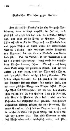Bothnischer Meerbusen gegen Norden