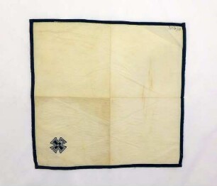 Taschentuch mit appliziertem Eisernem Kreuz