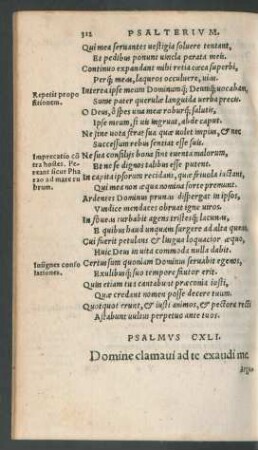 Psalmus CXLI. - Psalmus CL.
