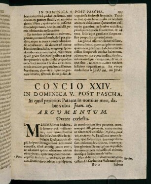 195-204, Concio XXIV. (XXV.) in dominica V. post pascha