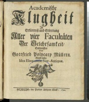 Titelblatt : Titelblatt. Kupferstich, 20,2 x 16,8 (Blattgröße)