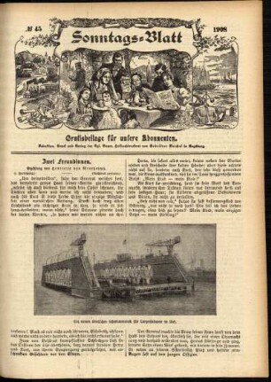 Ausgabe vom Sonntag, den 08. November 1908.