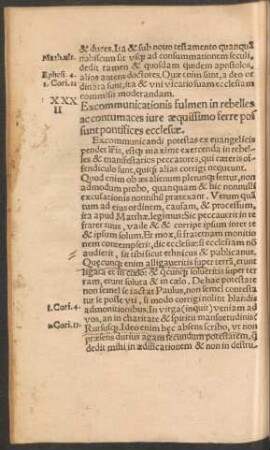 XXXII Excommunicationis fulmen in rebelles ...