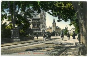 Grimma. Bahnhofstraße