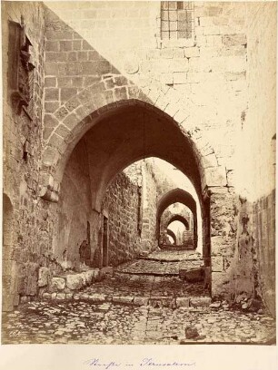 Straße in Jerusalem