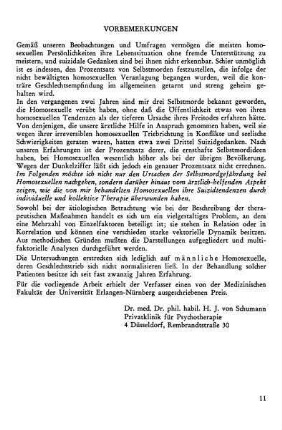 Vorbemerkungen