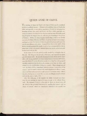 Queen Anne of Cleve.