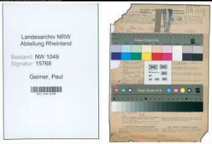 Entnazifizierung Paul Geimer , geb. 06.10.1891 (Lehrer)