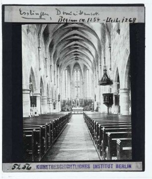 St. Paul, Esslingen : Innenansicht