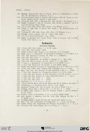 Schweiz (Nr. 1201-1238)