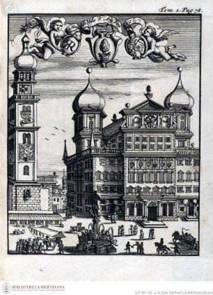 Nouveau voyage d'Italie, fait en l'année 1688. 1691Augsburger Rathaus - Band 1: Nouveau voyage d'Italie (1688)