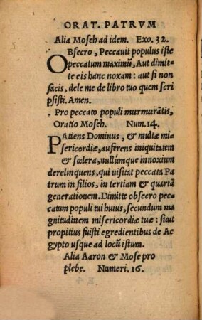Precationes biblicae Sanctorum patrum