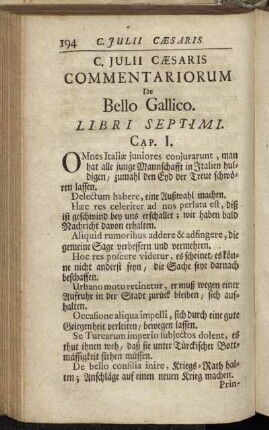 Libri Septimi.