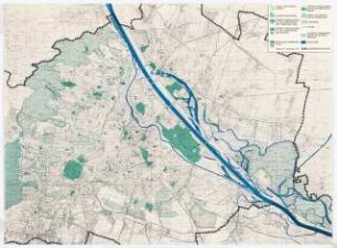 Wiener Internationale Gartenschau, Donaupark (WIG) 1964, Wien: Stadtplan von Wien 1:44000