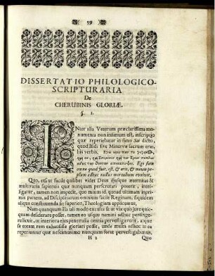 Dissertatio Philologico Scripturaria ...