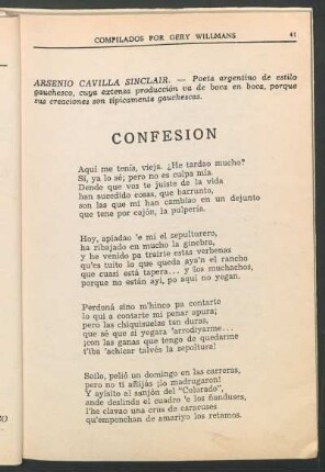 Confesión
