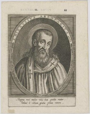 Bildnis des Dionysivs Areopagita