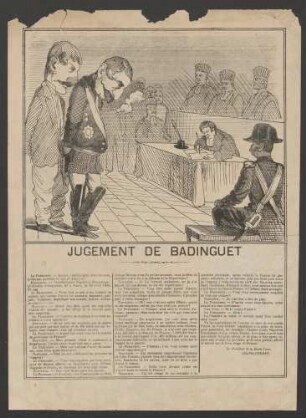 Judgement de Badinguet