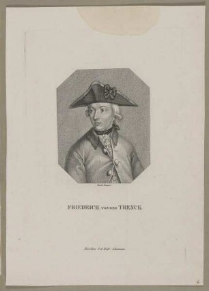 Bildnis des Friedrich von der Trenck