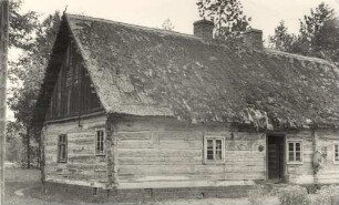 Altes Wohnhaus in Burg-Kolonie : Stare domske w Prizarskich Bórkowach