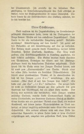 Meine Schiffsjungen