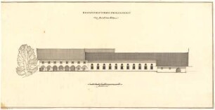 Fick, Roderich; Obersalzberg; Gemeinschaftshaus - Ansicht von Süden