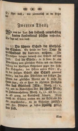 Zweyten Theil;