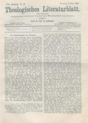 265-267 Die Gemeinschaft der Heiligen