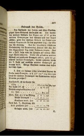 Gebrauch der Tafeln